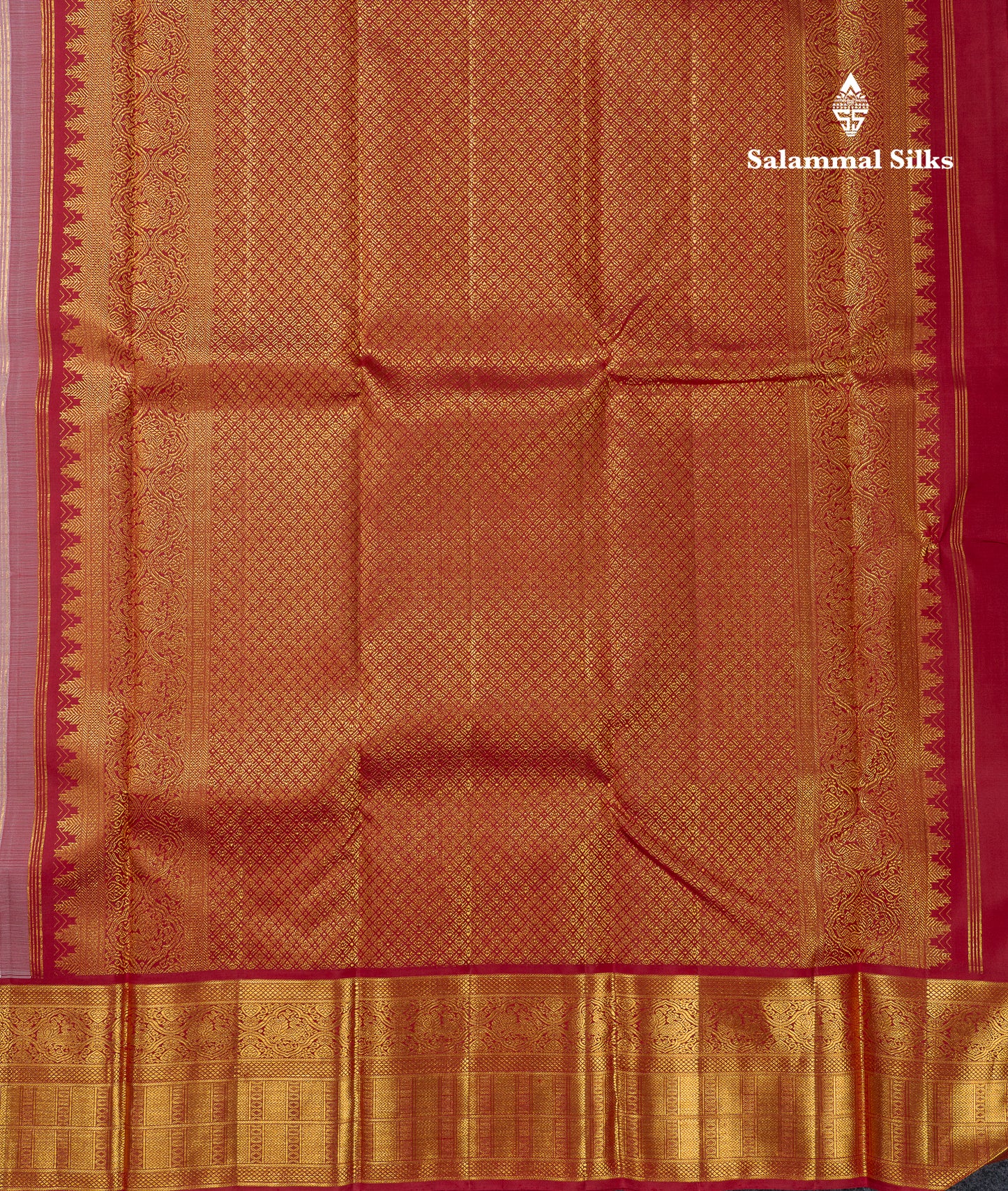 Korvai Beautiful White Pure Kanjivaram Silk Saree White With Contrast Maroon Traditional Border