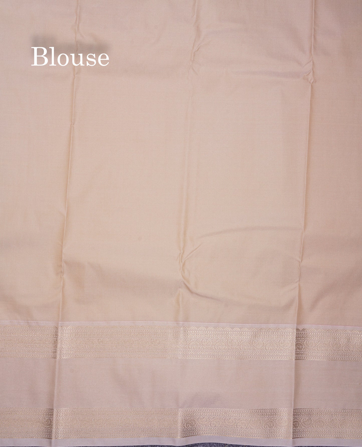 Beautiful Parrot Green Semi Silk Saree With Contrast Cream Sandal Traditional Rettapet Border