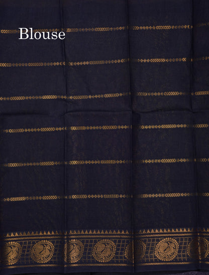 Beautiful Manthulir Yellow Plain Sungudi Cotton Saree With Contrast Black Long Border