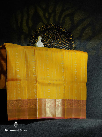 Beautiful Pure Silk Pattu Pavadai (Pink) With Contrast Sea Blue Blouse 45"