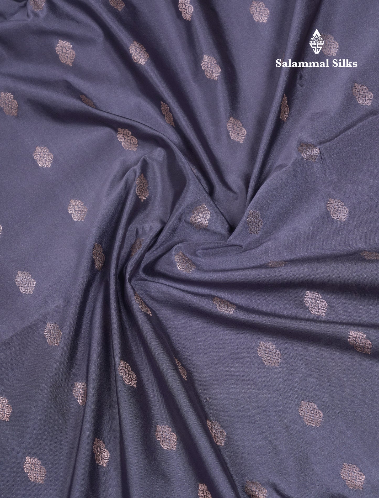 Beautiful Rust Orange Semi Soft Silk Saree With Contrast Navy Blue Traditional Rettapet Border