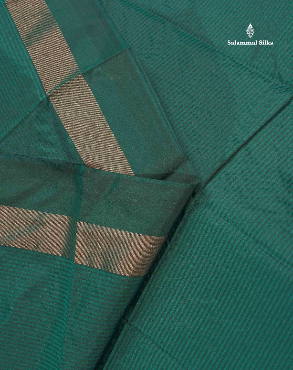 Semi Silk Saree - Navy Blue Colour Body With Zari Border