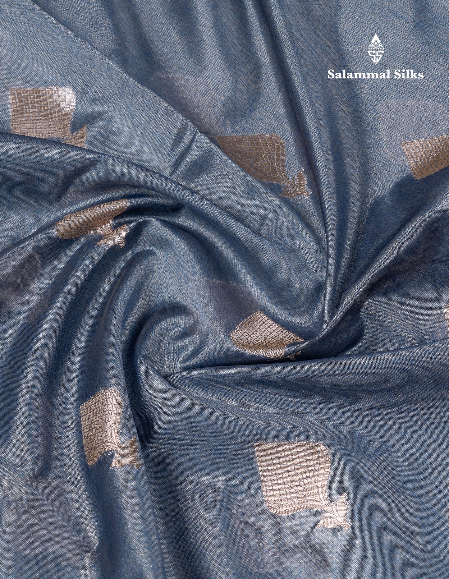 Beautiful Chocolate Semi Tussar Fancy Saree With Medium Border