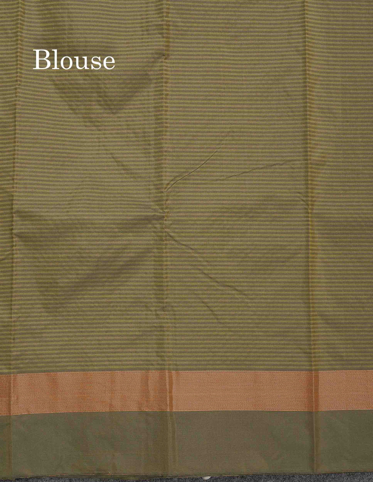 Semi Silk Saree - Navy Blue Colour Body With Zari Border