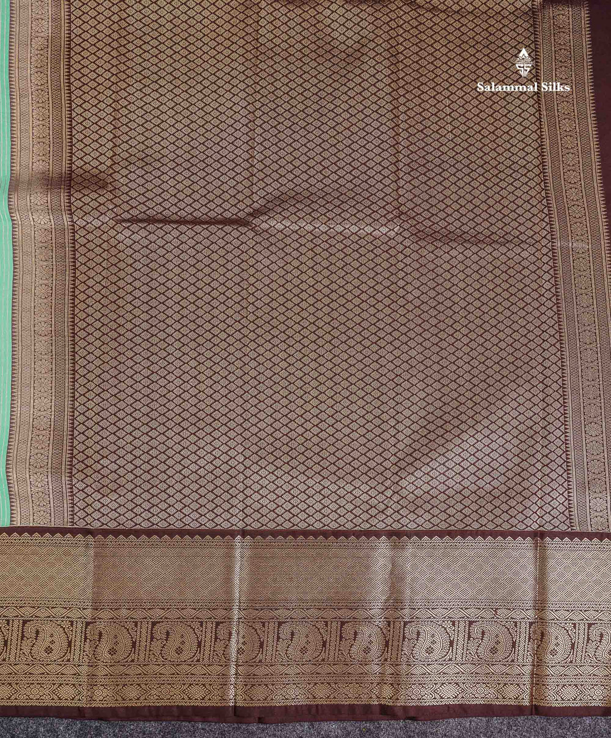 Semi Silk Saree - Yellow Butta With Lines Along With Contrast Redish Pink Traditional Evening Morning Border