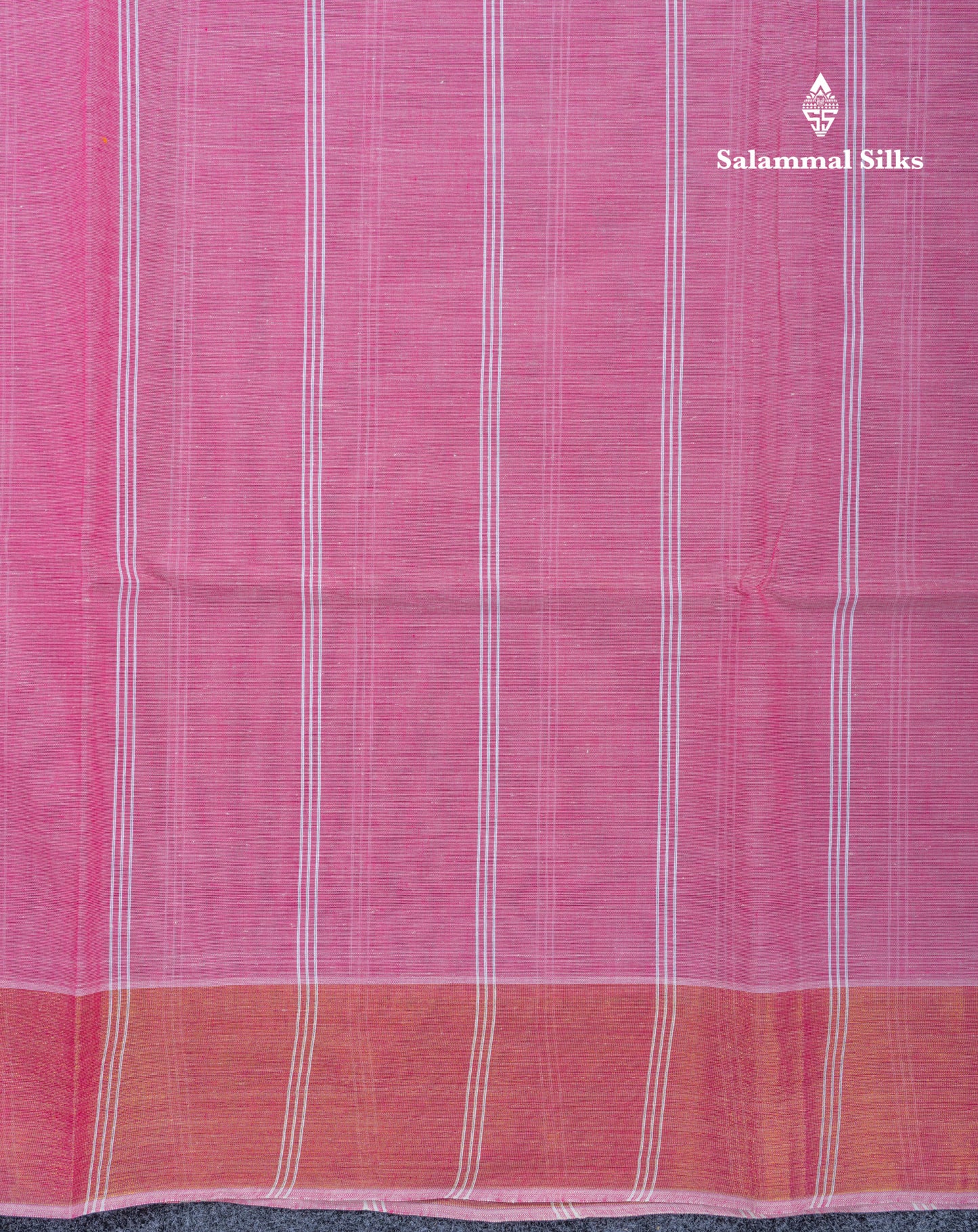 Light Olive Green Jute Cotton Fancy Saree With Self Plain Blouse