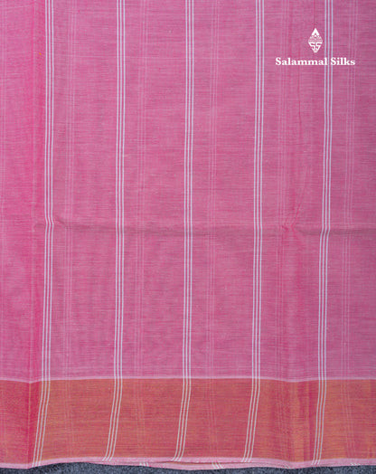 Light Olive Green Jute Cotton Fancy Saree With Self Plain Blouse