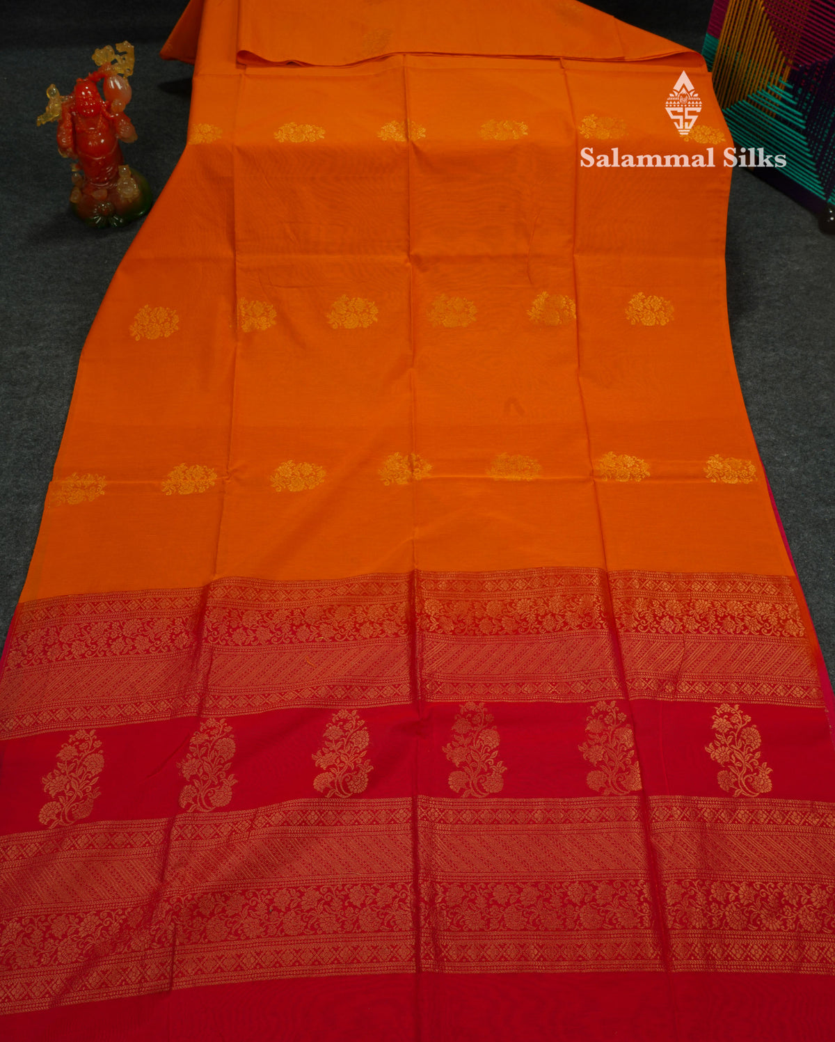 Mustard Yellow Beautiful Sico Cotton Saree With Contrast Pink Blouse