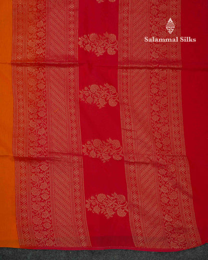 Mustard Yellow Beautiful Sico Cotton Saree With Contrast Pink Blouse