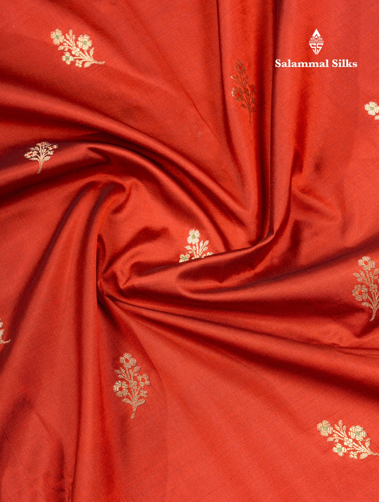 Dark Maroon Menakari Work Semi Soft Silk Saree With Fancy Border