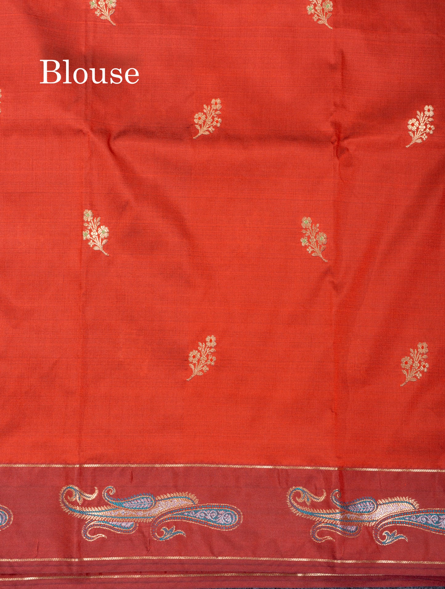 Dark Maroon Menakari Work Semi Soft Silk Saree With Fancy Border