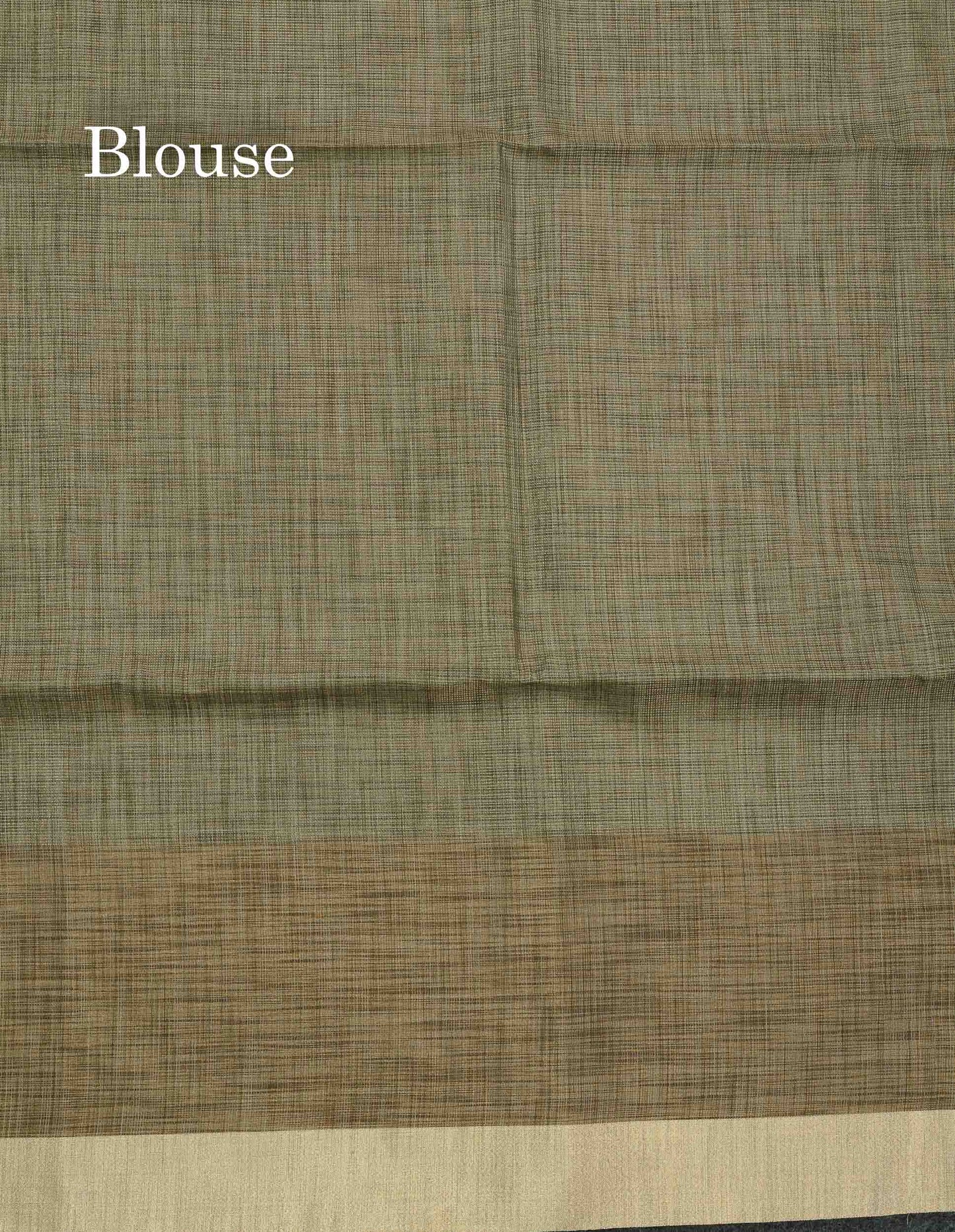 Beautiful Light Violet Linen Cotton Mix Fancy Saree With Fancy Border