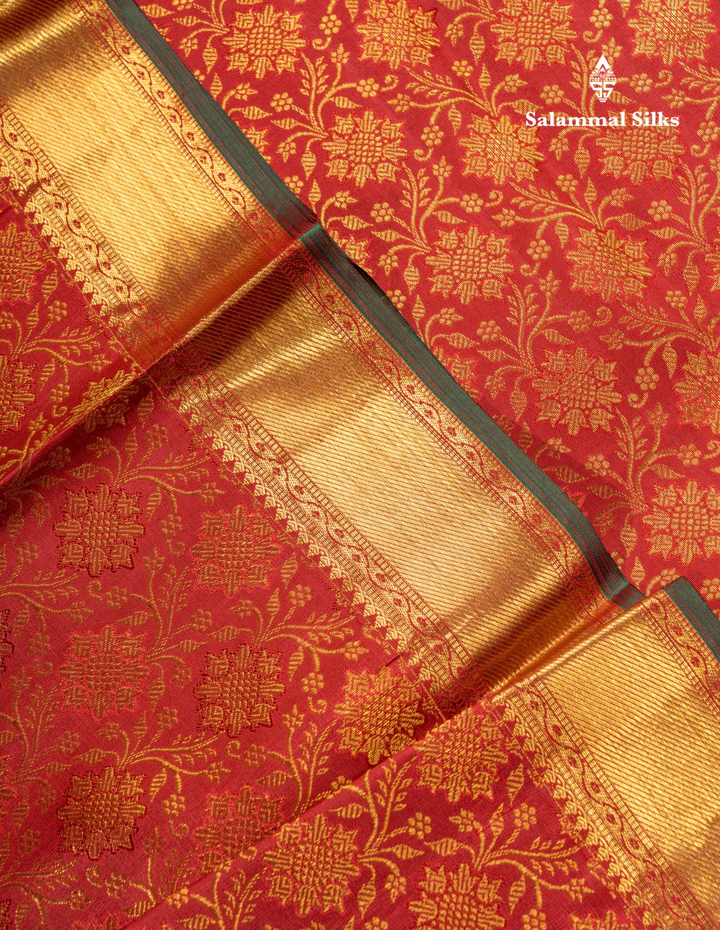 Maroon Bridal Pure Kanjivaram Silk Saree With Traditional Evening Morning Border