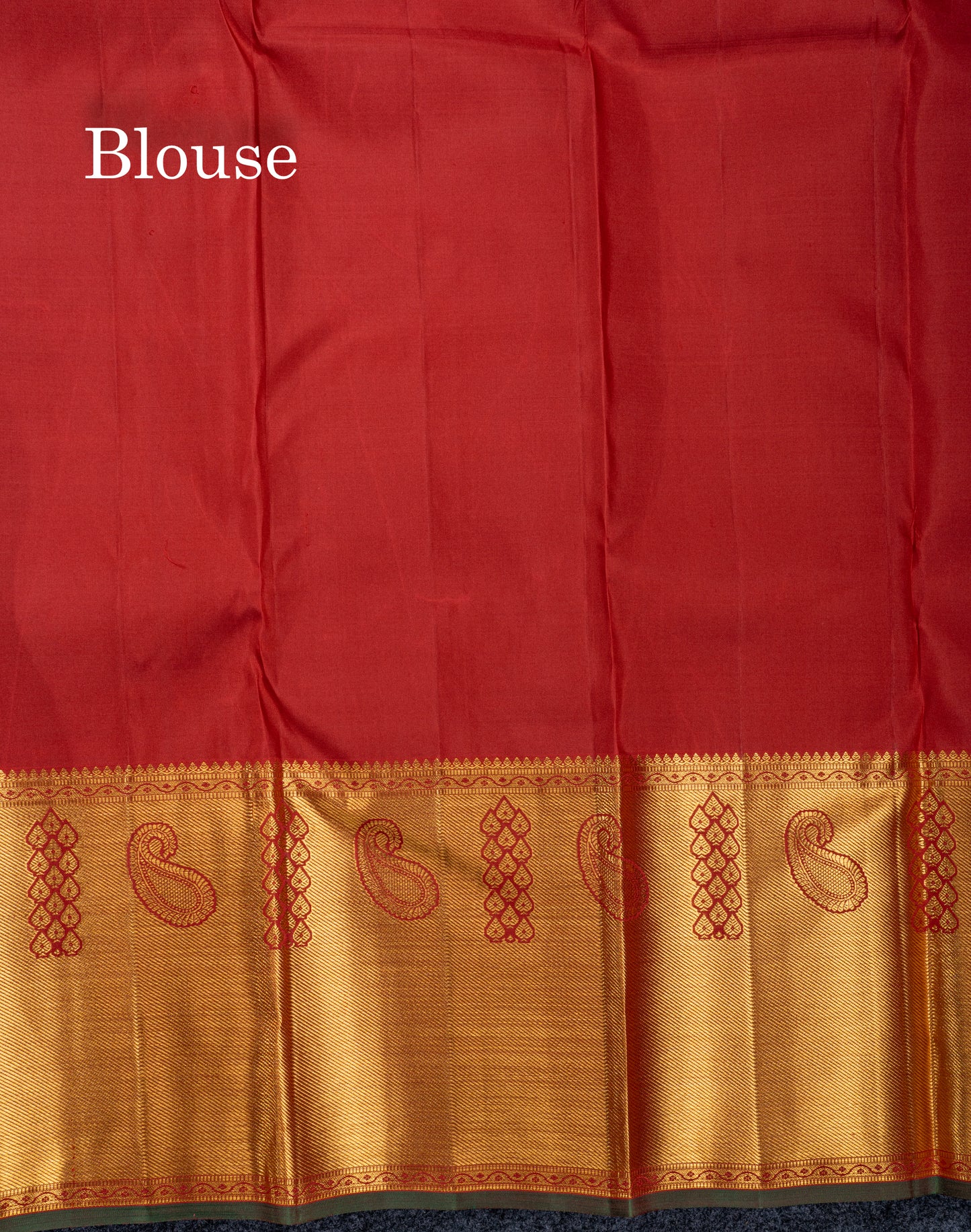 Maroon Bridal Pure Kanjivaram Silk Saree With Traditional Evening Morning Border