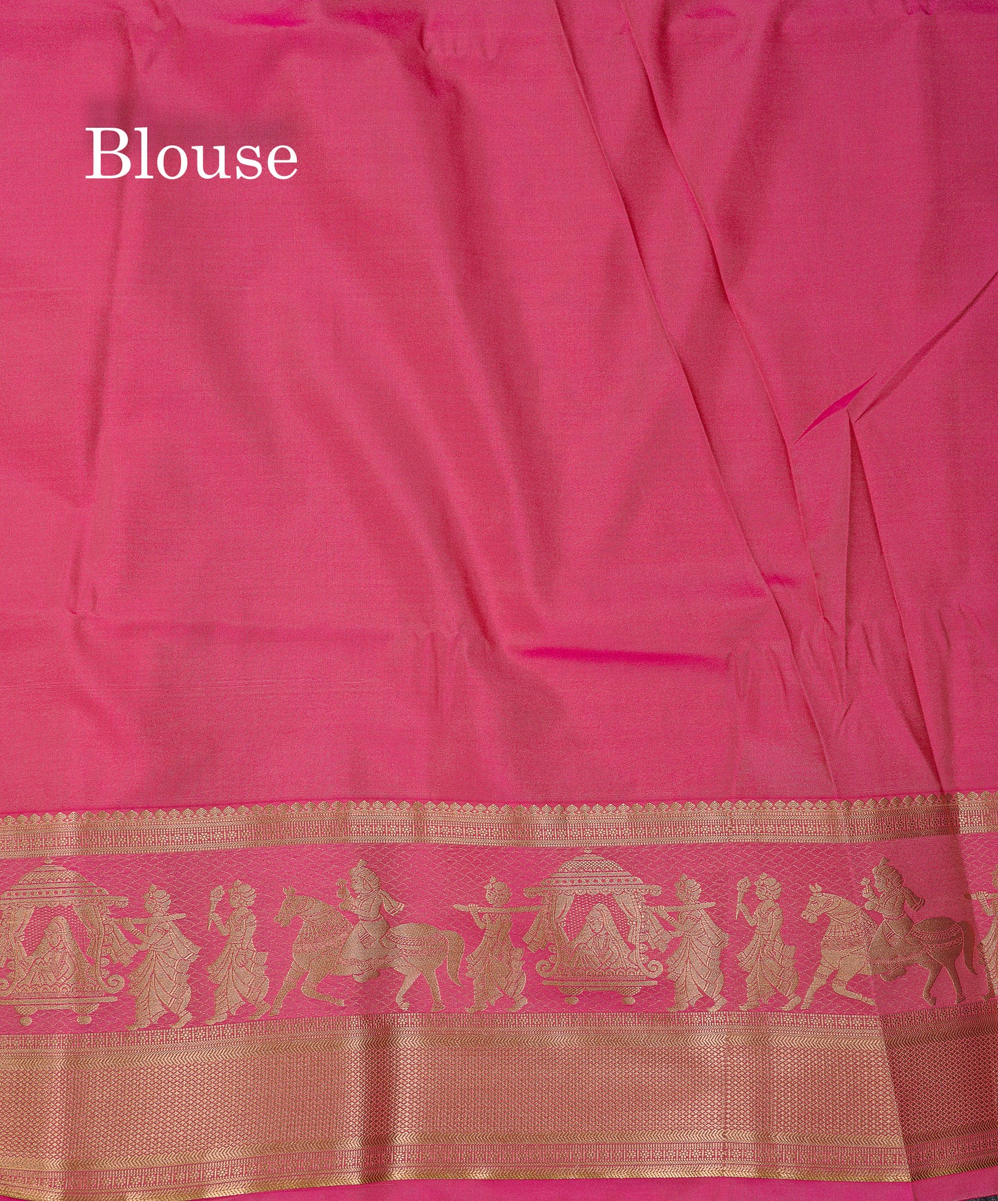 Beautiful Dark Violet Silver & Gold Zari Buttas Semi Silk Saree With Contrast Olive Green Traditional Pallaku Border