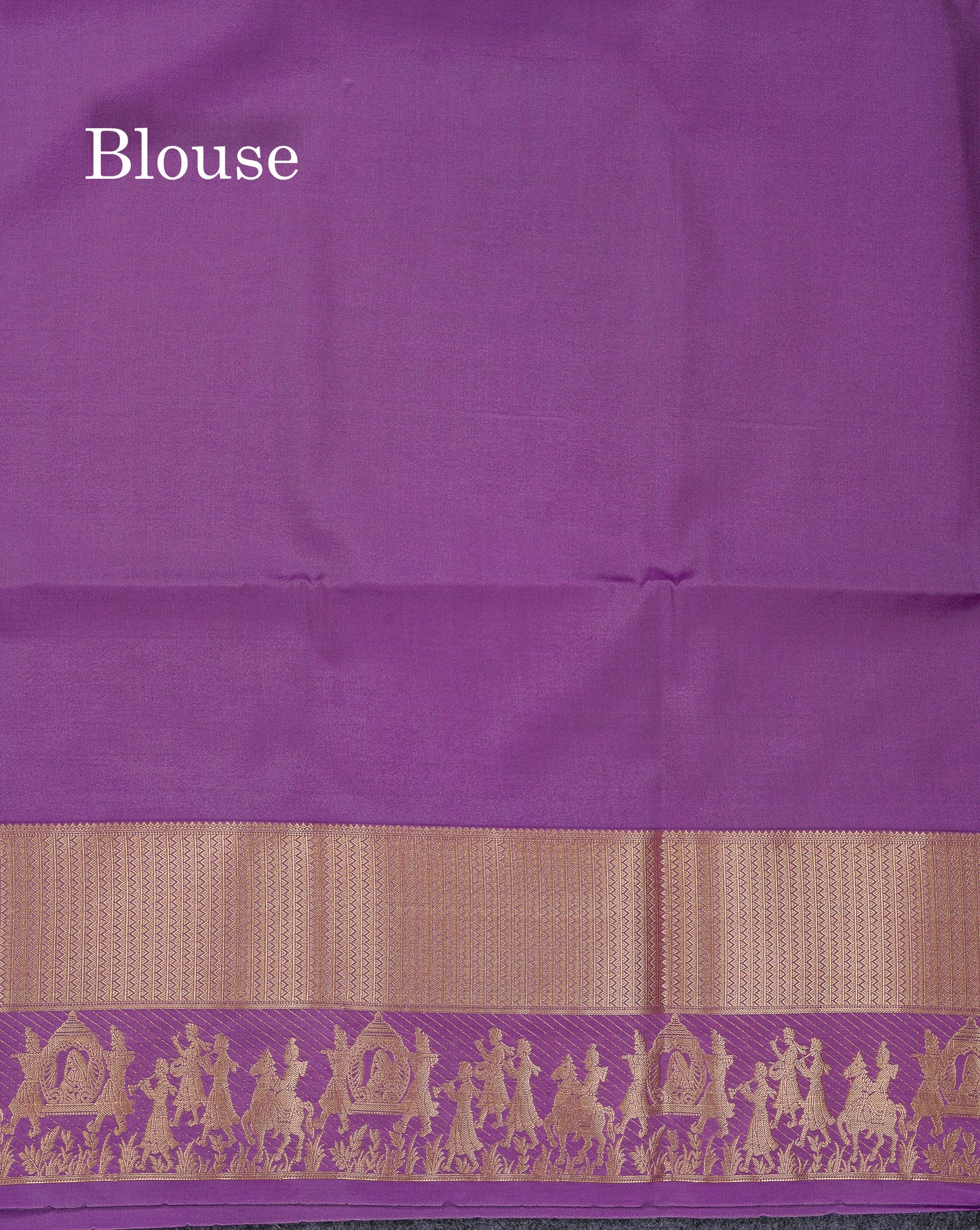 Beautiful Light Pink Silver & Gold Zari Buttas Semi Silk Saree With Contrast Light Violet Traditional Pallaku Border