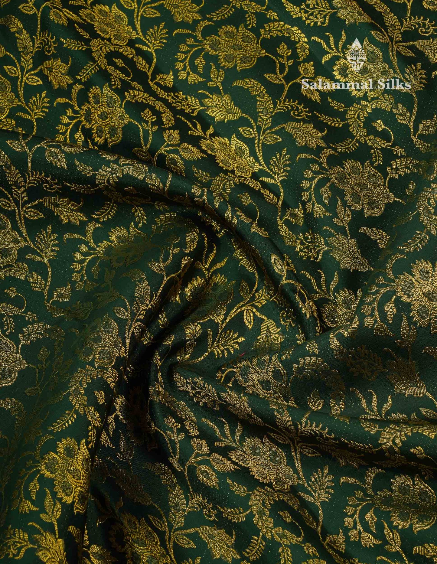 Korvai Beautiful Bottle Green Pure Kanjivaram Silk Saree Pure Zari With Contrast Light Pink Traditional Border