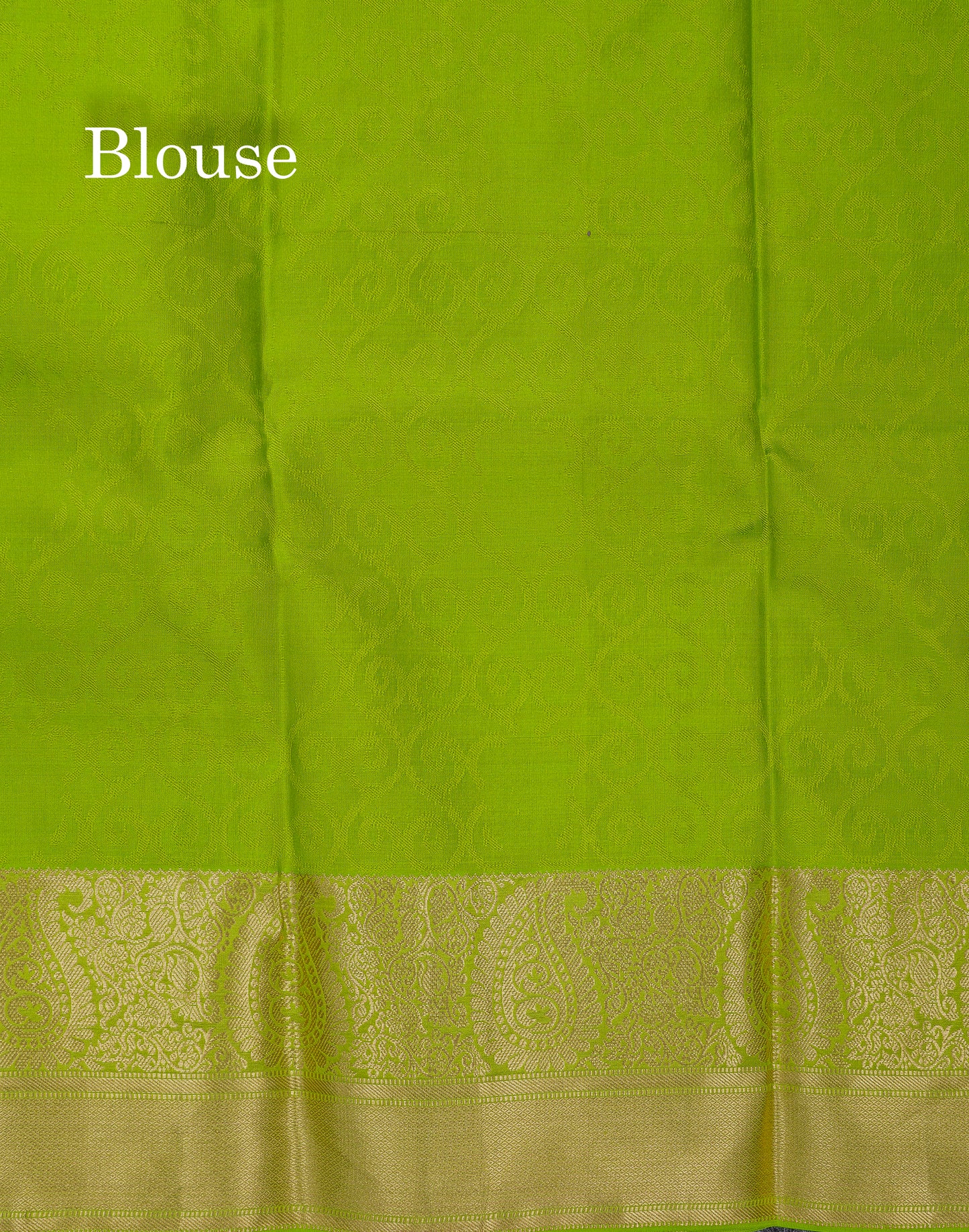 Beautiful Dual Tone Pink Pure Kanjivaram Silk Saree With Contrast Dual Tone Green Blouse