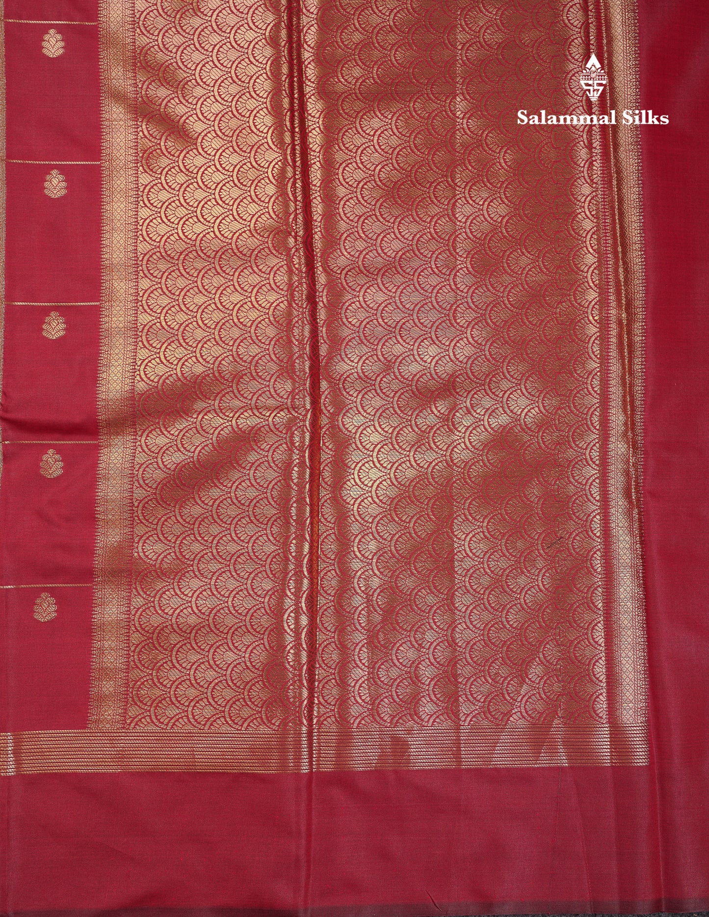 Beautiful Bottle Green Big Checks With Butta Semi Silk Saree With Designer Blouse