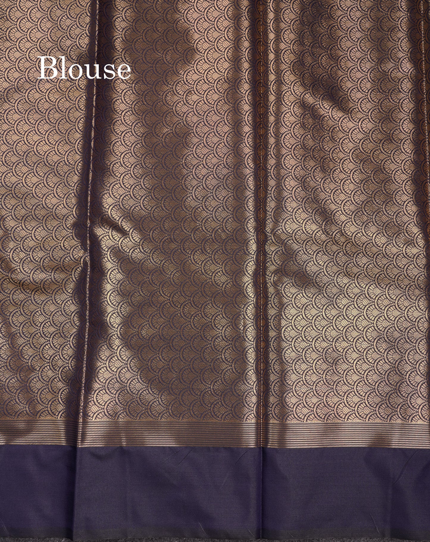 Beautiful Bottle Green Big Checks With Butta Semi Silk Saree With Designer Blouse