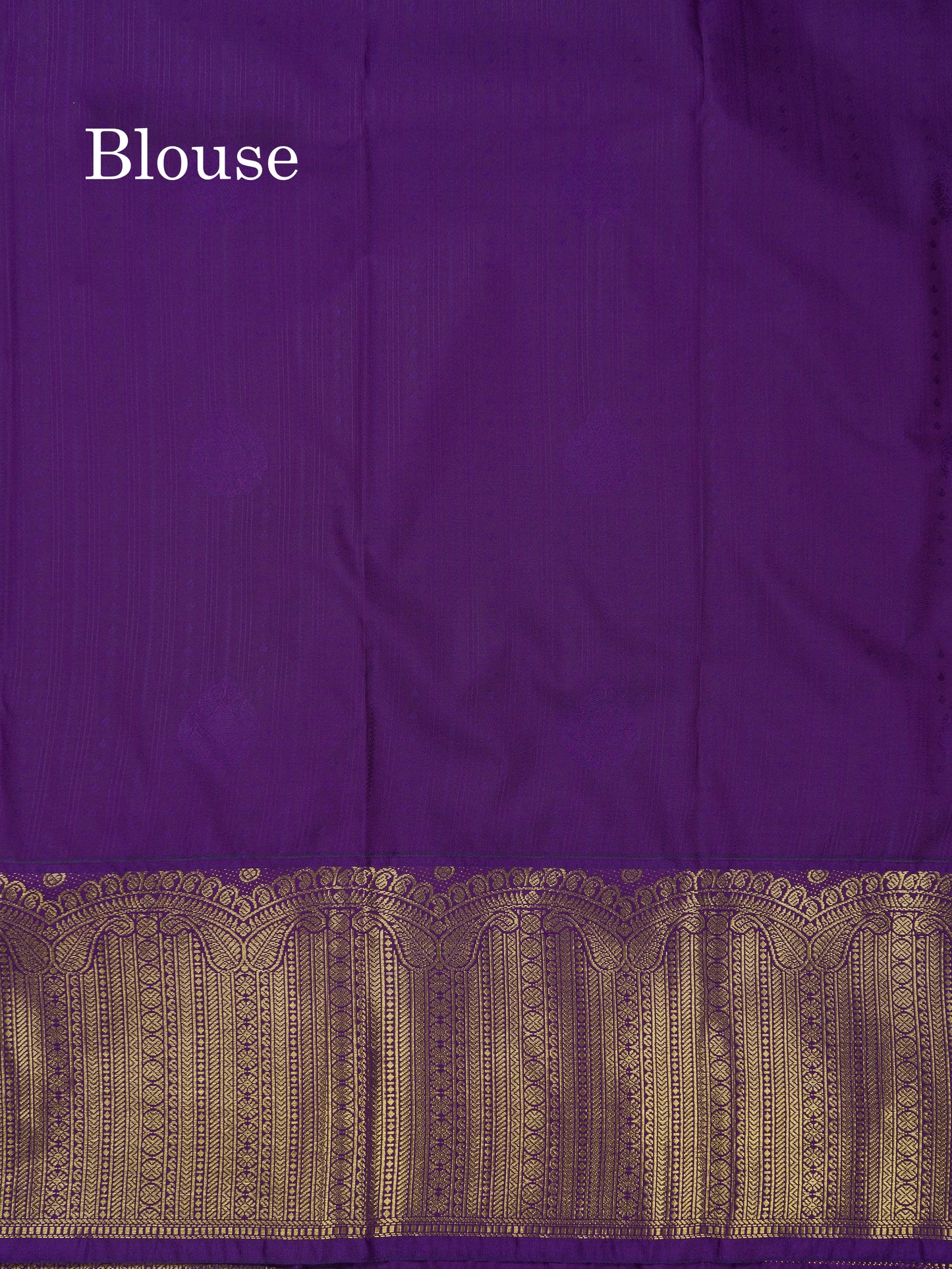 Beautiful Half White Semi Silk Saree With Contrast Dark Purple Traditional Evening Morning Border