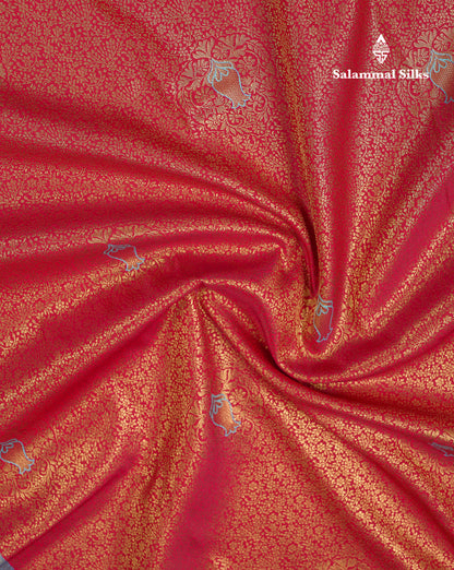 Beautiful Navy Blue Bridal Semi Silk Saree With Contrast Sapphire Green Border