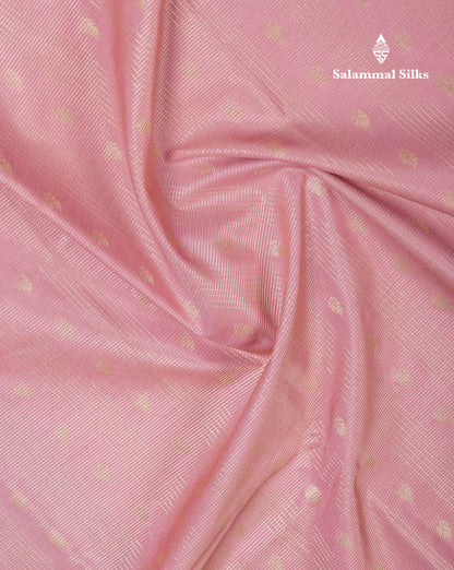 Beautiful Peach Semi Silk Saree With Contrast Dark Magenta Traditional Border