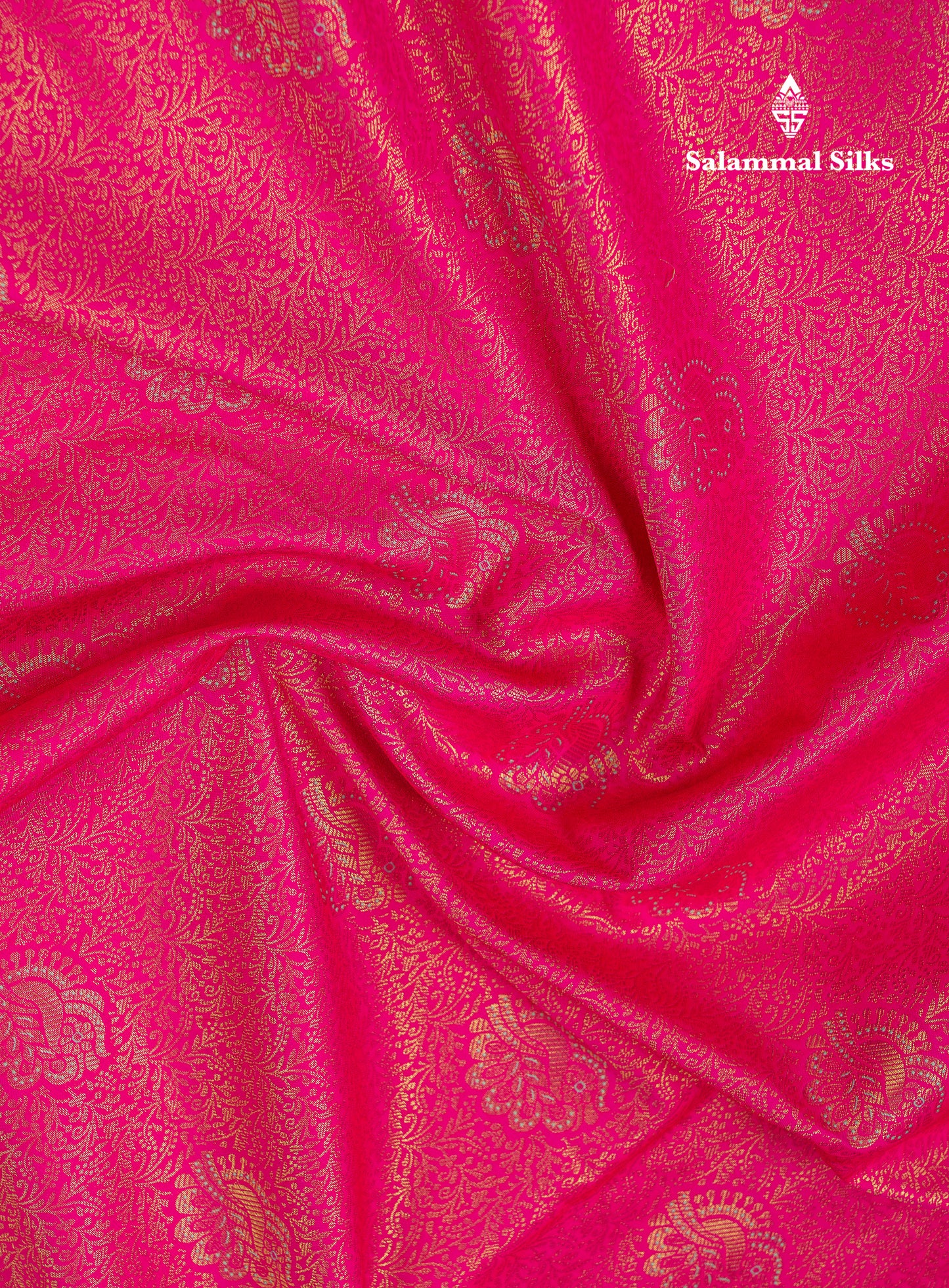 Beautiful Violet Bridal Semi Silk Saree With Contrast Rexona Green Border