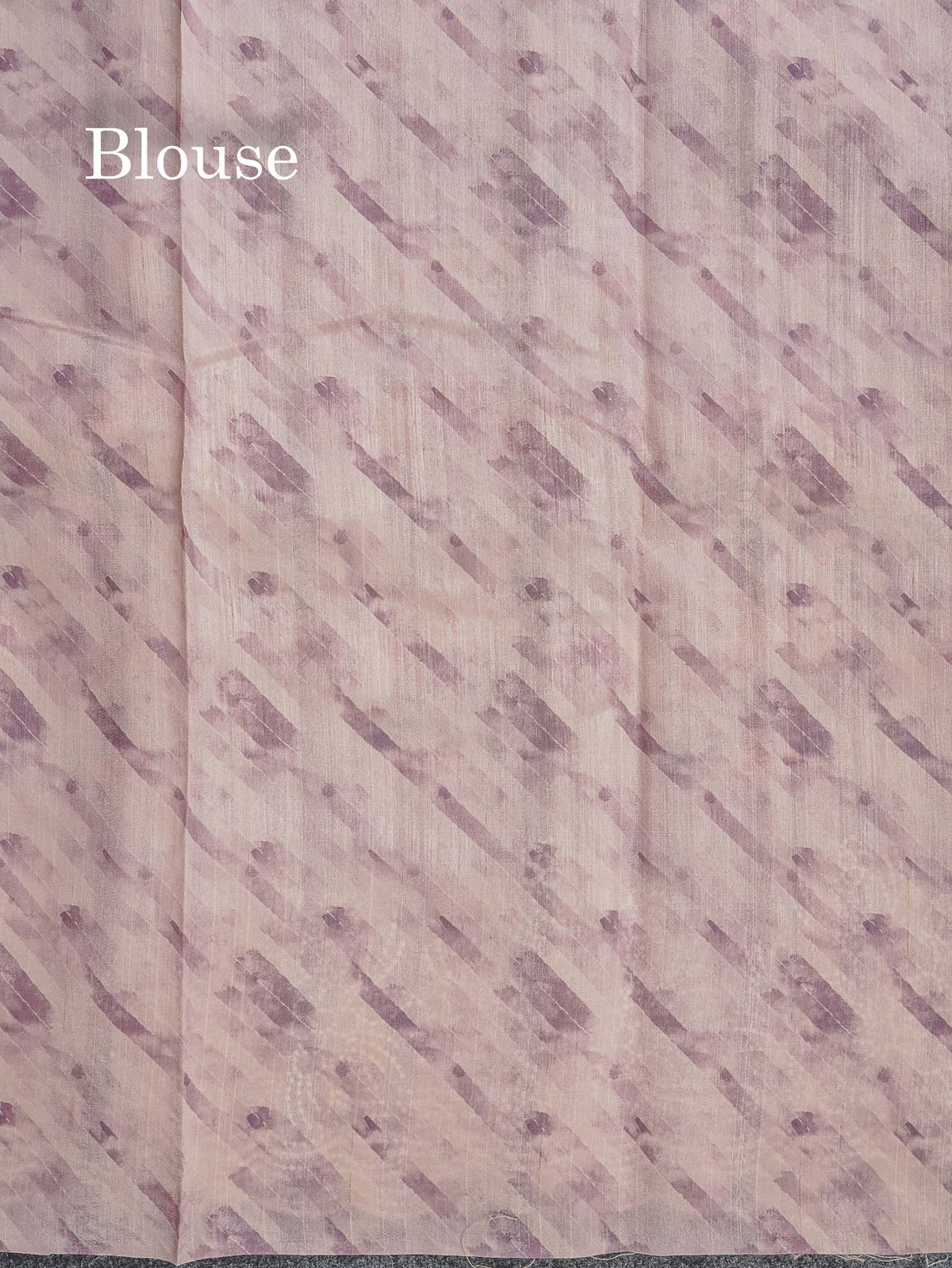 Semi Tussar Saree - Light Peach Colour Body With Contrast Onion Pink Thread Work Fancy Border