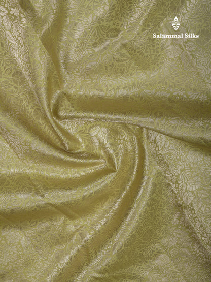 Beautiful Pista Green Bridal Pure Kanjivaram Silk Saree With Contrast Maroon Fancy Border