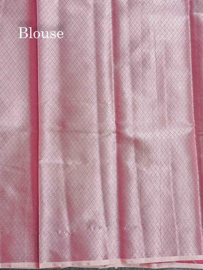 Cotton Mix Saree - Dark Magenta Colour Body Floral Desing With Small Ribbon Border