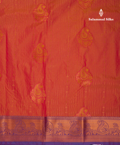 Beautiful Yellow Semi Silk Saree With Contrast Sapphire Green Blouse