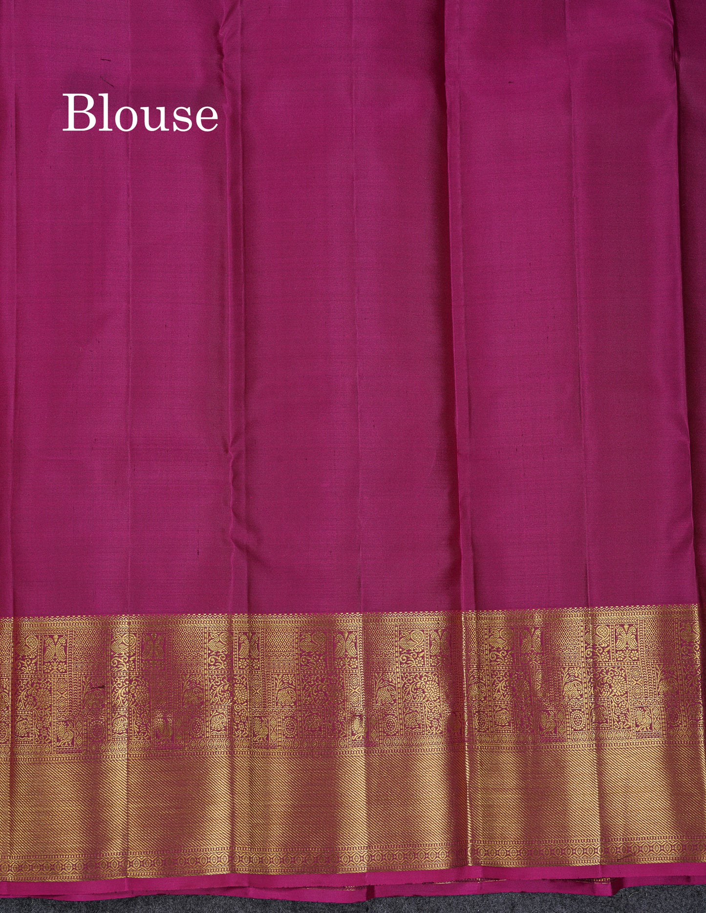Beautiful Dual Tone Olive Green Pure Kanjivaram Silk Saree With Contrast Magenta Traditional Evening Morning Border