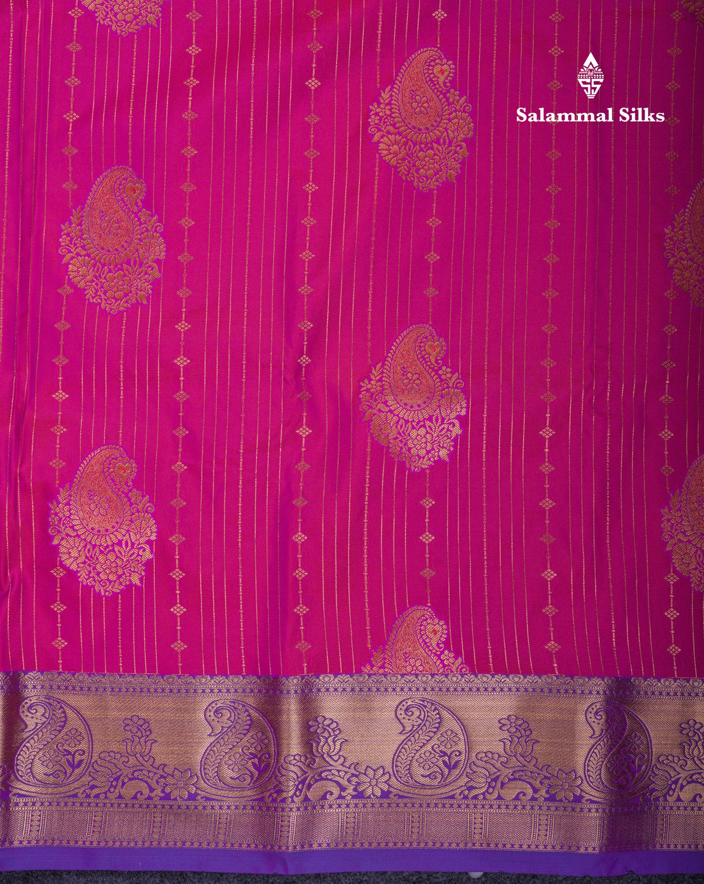 Beautiful Yellow Semi Silk Saree With Contrast Sapphire Green Blouse