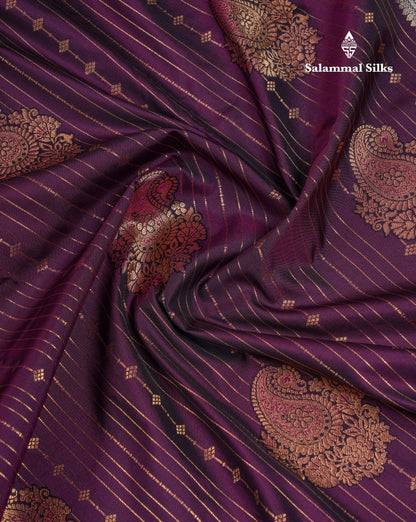Beautiful Yellow Semi Silk Saree With Contrast Sapphire Green Blouse