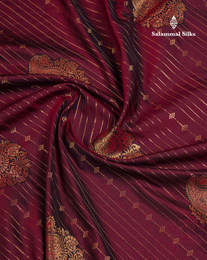 Beautiful Yellow Semi Silk Saree With Contrast Sapphire Green Blouse