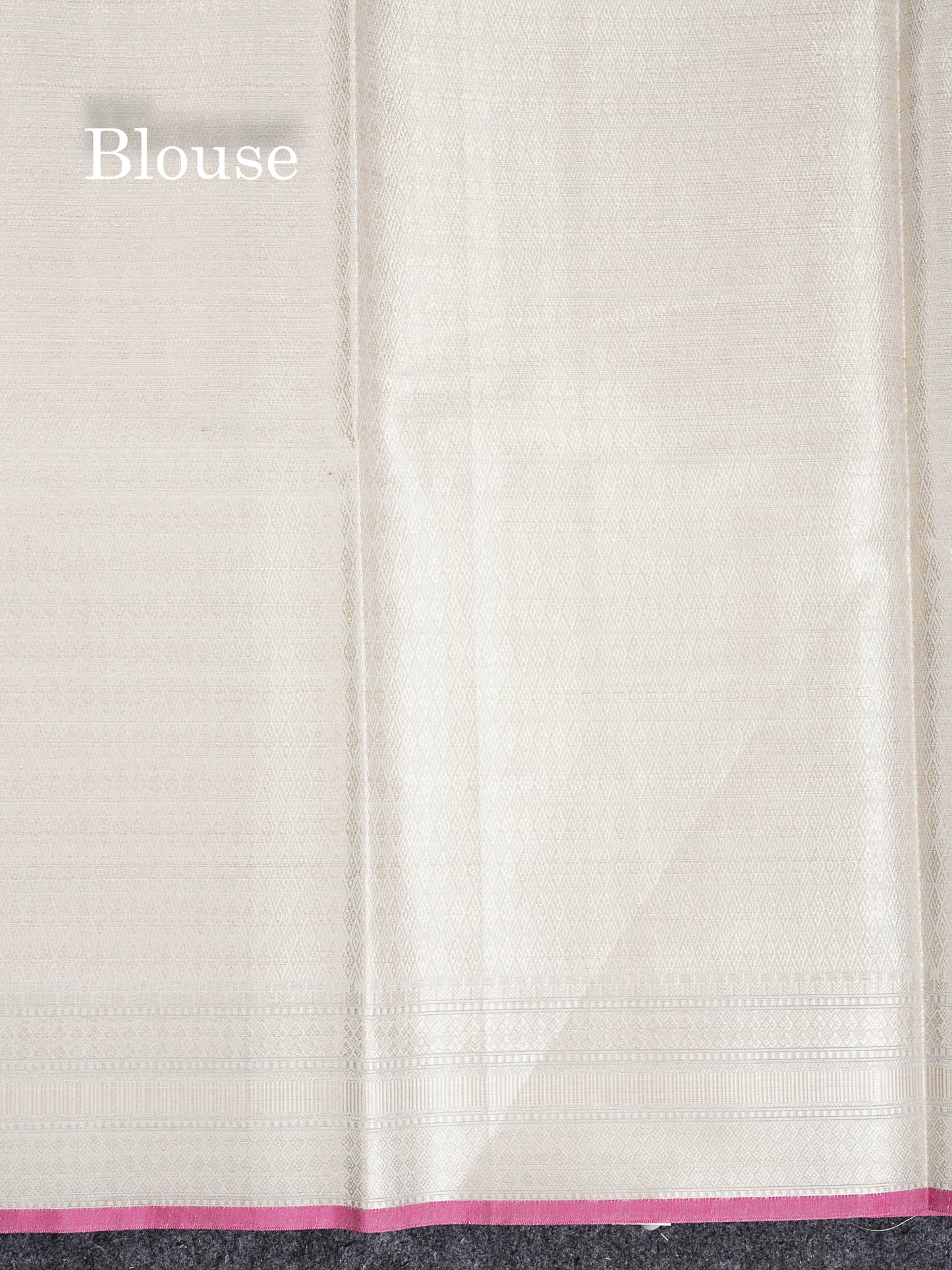 Cotton Mix Saree - Blueish Grey Meenakari Work Along With Fancy Border