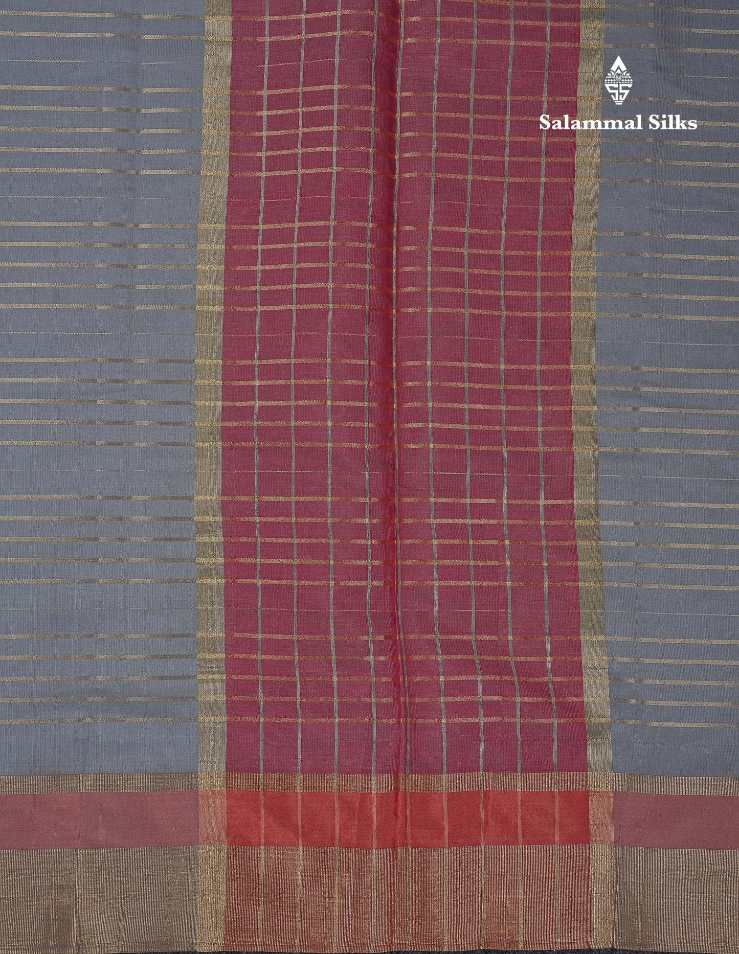 Beautiful Chilly Red Semi Tussar Fancy Saree With Contrast Dual Tone Bottle Green Blouse