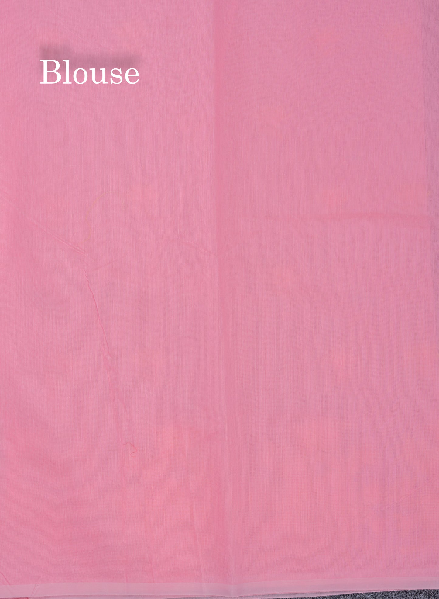 Baby Pink Cotton Mix Saree With Embroidery Border