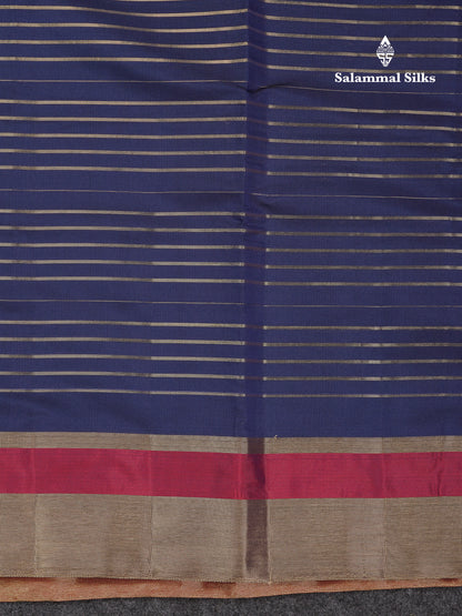 Beautiful Chilly Red Semi Tussar Fancy Saree With Contrast Dual Tone Bottle Green Blouse