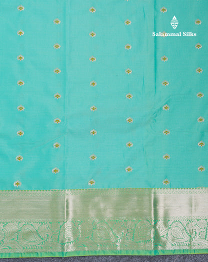 Beautiful Brown Menakari Work Semi Silk Saree With Contrast Grey Border