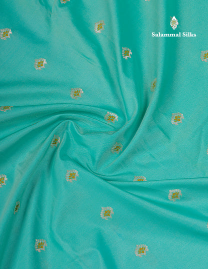 Beautiful Brown Menakari Work Semi Silk Saree With Contrast Grey Border