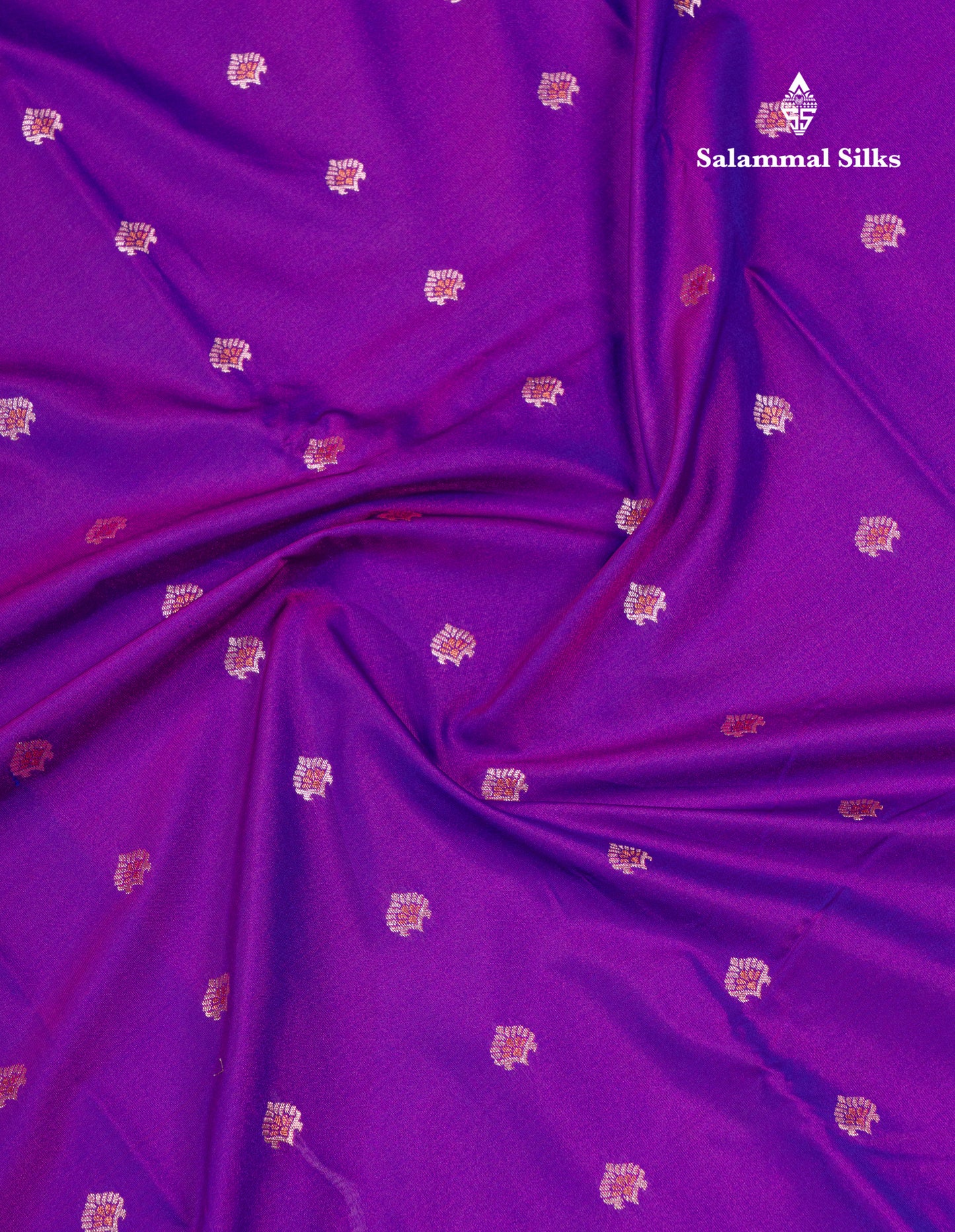 Beautiful Brown Menakari Work Semi Silk Saree With Contrast Grey Border
