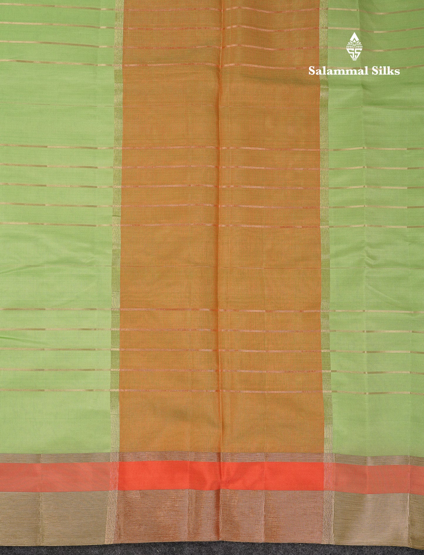 Beautiful Chilly Red Semi Tussar Fancy Saree With Contrast Dual Tone Bottle Green Blouse