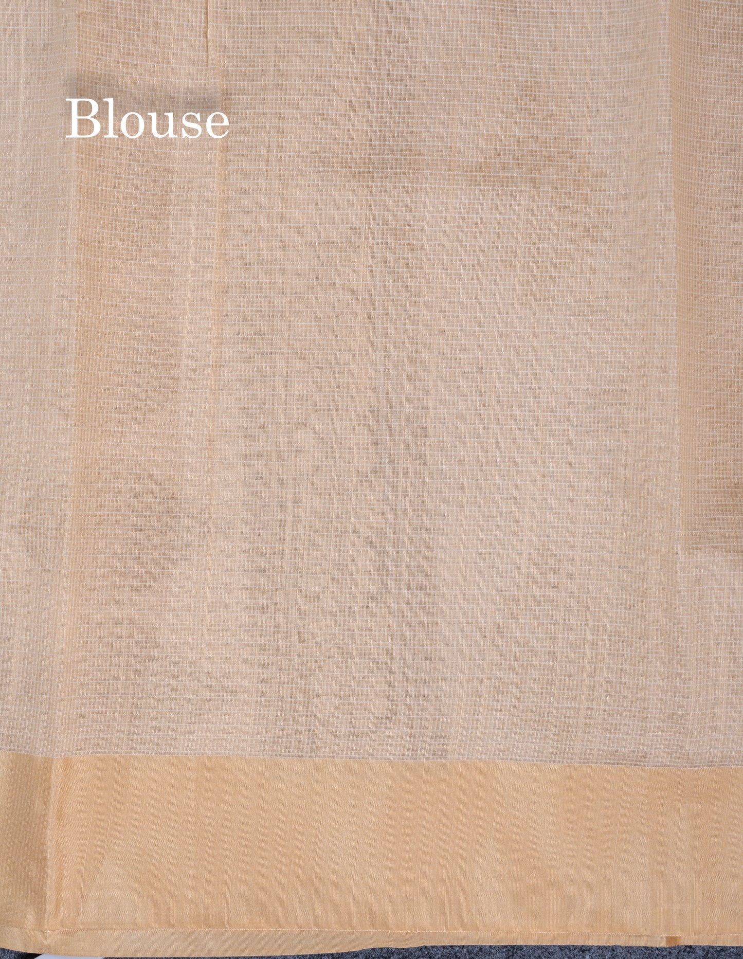 Sandal Kota Cotton Printed Saree With Self Plain Border