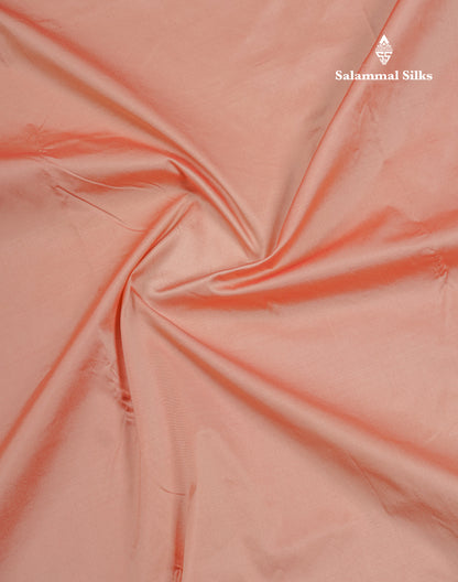 11 Yards Semi Silk Saree Onion Pink with Contrast Maroonish Red Border