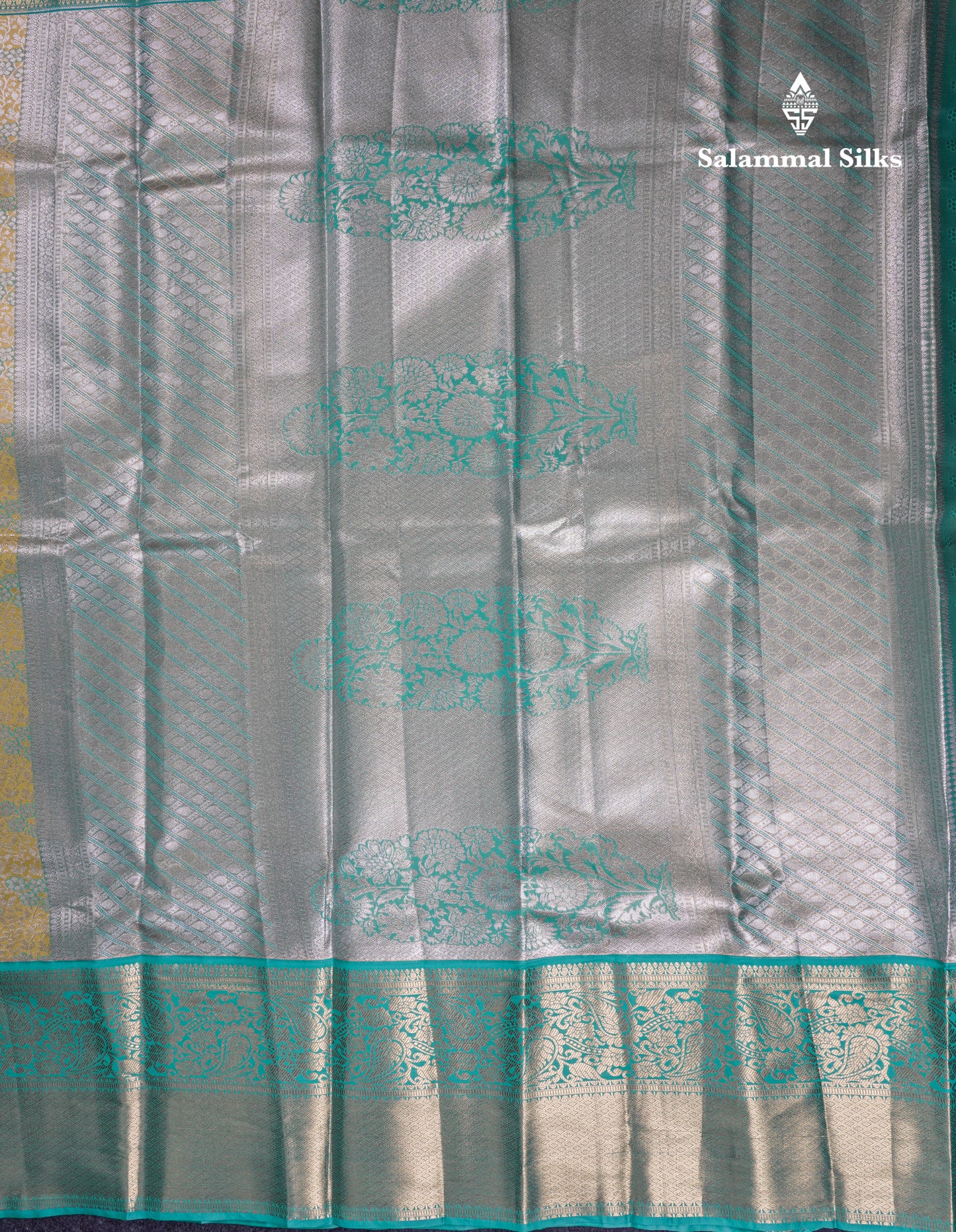 Beautiful Pastel Blue Tissue Semi Silk Saree With Contrast Pink Traditional Evening Morning Border