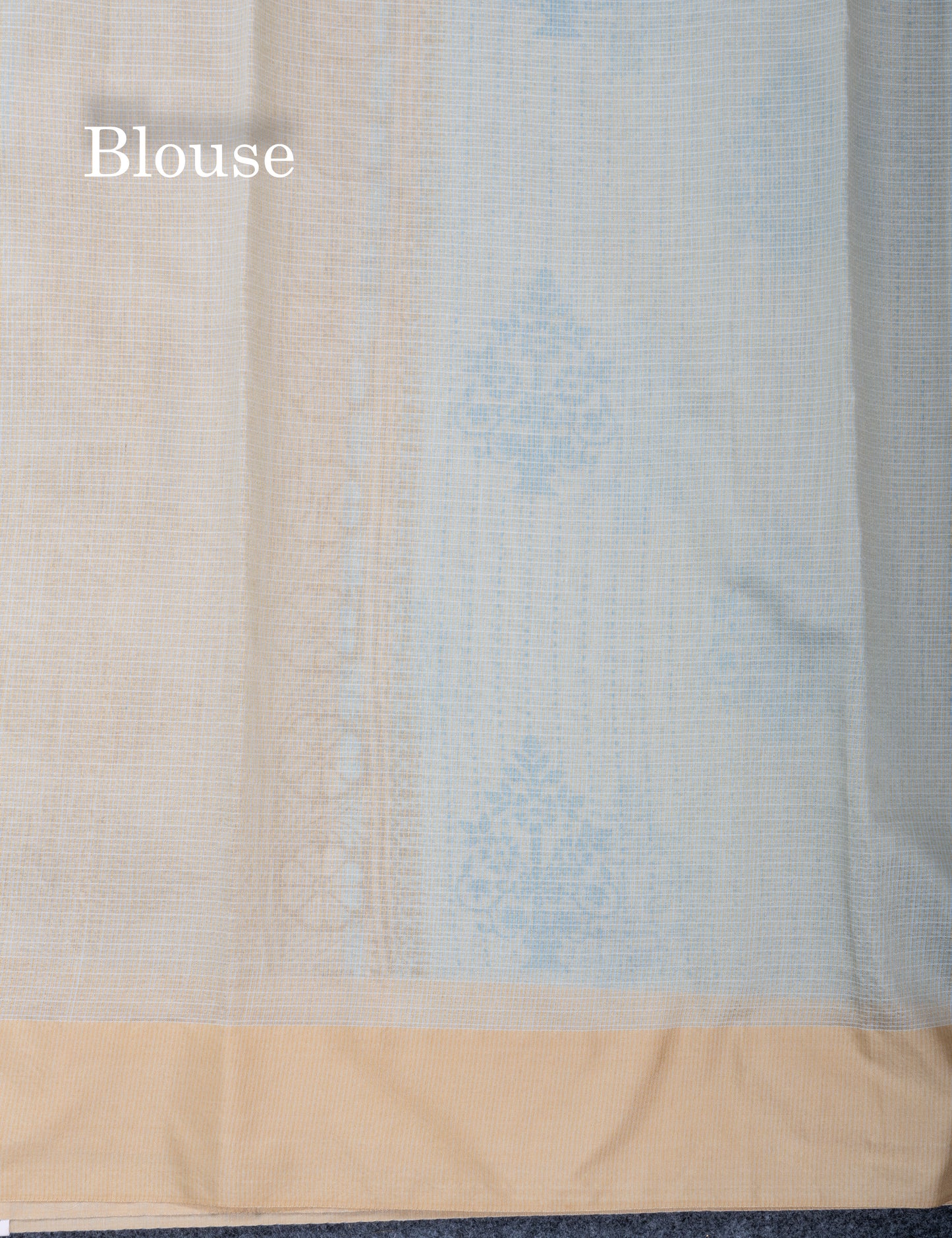 Sandal Kota Cotton Printed Saree With Self Plain Border