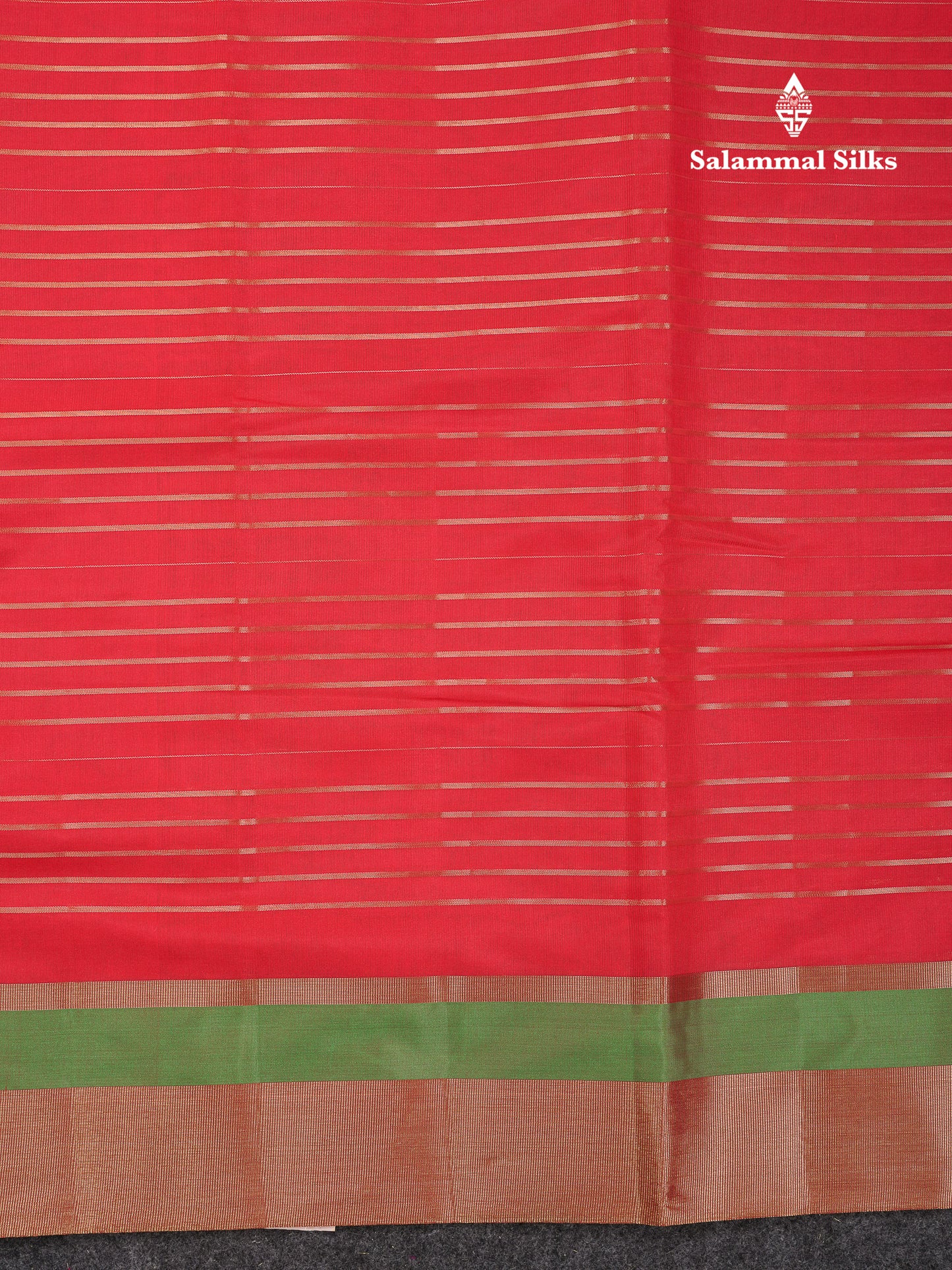 Beautiful Chilly Red Semi Tussar Fancy Saree With Contrast Dual Tone Bottle Green Blouse