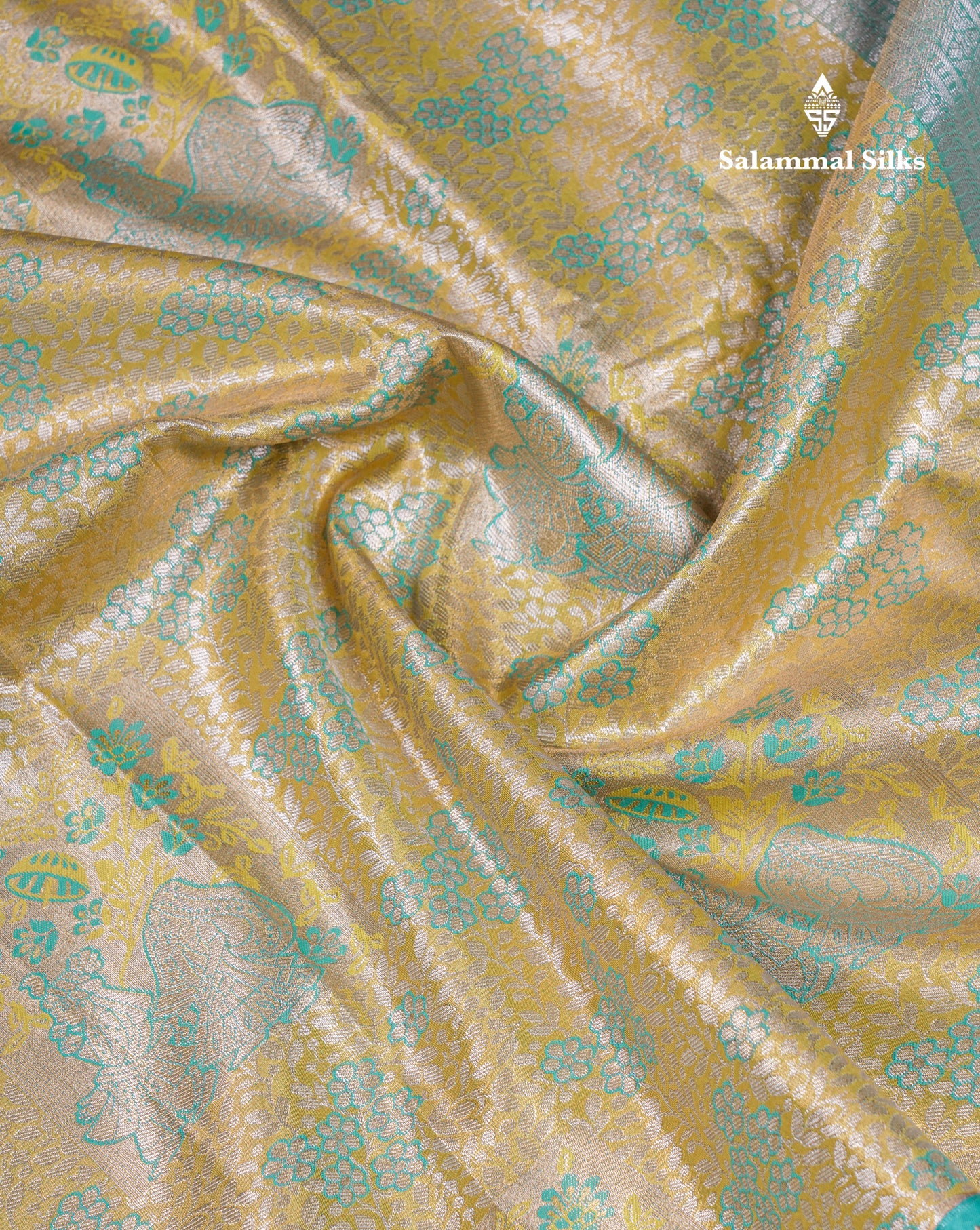 Beautiful Pastel Blue Tissue Semi Silk Saree With Contrast Pink Traditional Evening Morning Border